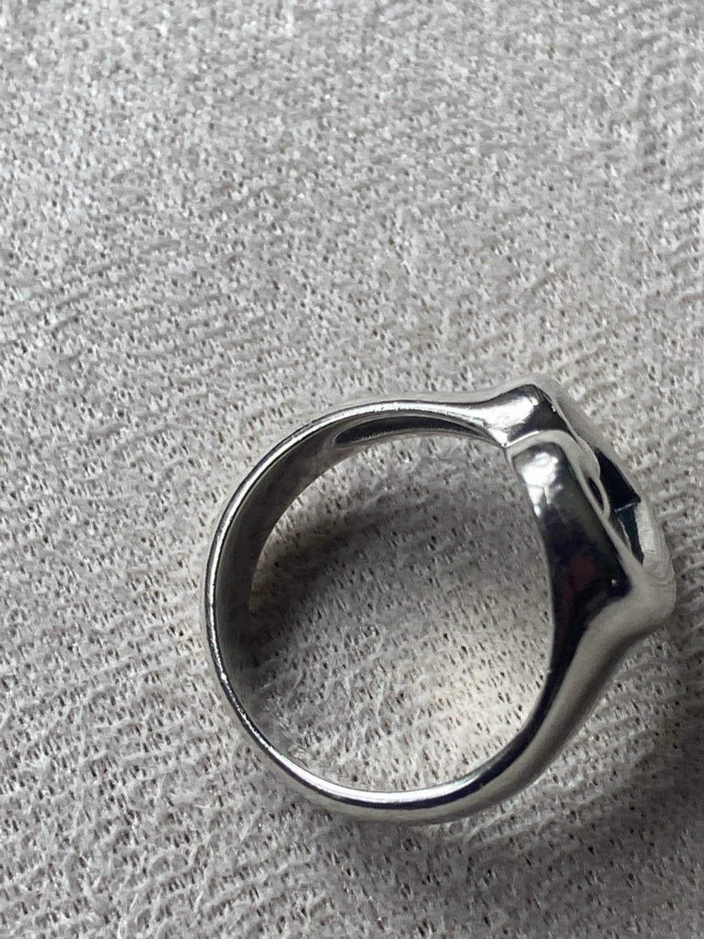 James Avery "Mother's Love" Sterling Silver Open Heart Ring. Size 8 - Picture 16 of 17